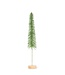 Abbott Collection Medium Skinny Glitter Brush Tree - Green