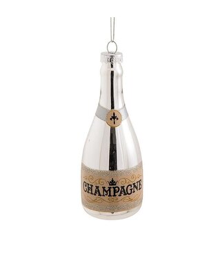Abbott Collection Champagne Bottle Ornament