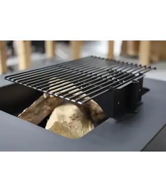 Black Earth Grills Black Earth Fire Pit - Swing In Grill