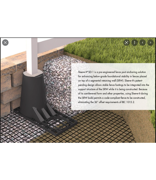 Belgard Sleeve-It SD-1