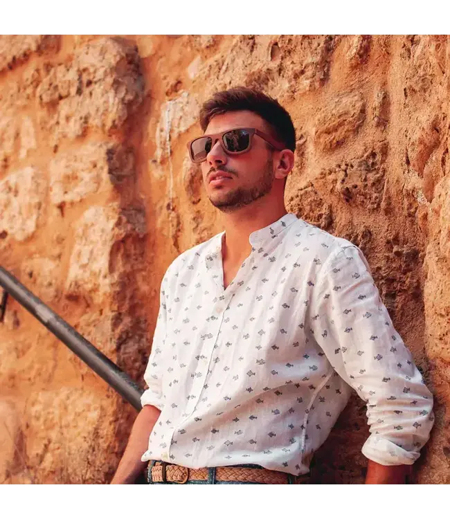 Canadian Brown Maple Sunglasses with Brown Polarized Lenses