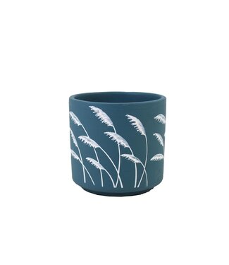 Splash Small Navy Wheat Planter