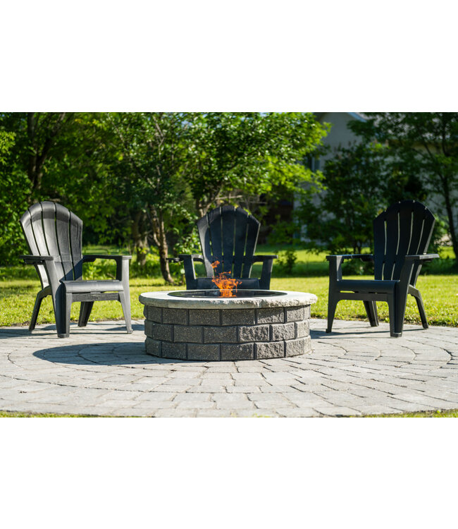 Barkman Stackstone Fire Pit Coping Kit