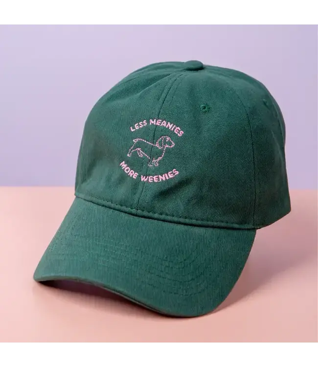 Less Meanies, More Weenies Baseball Dad Hat