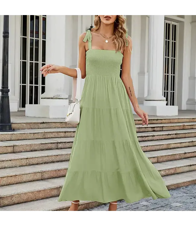 French Chic Printed Dress