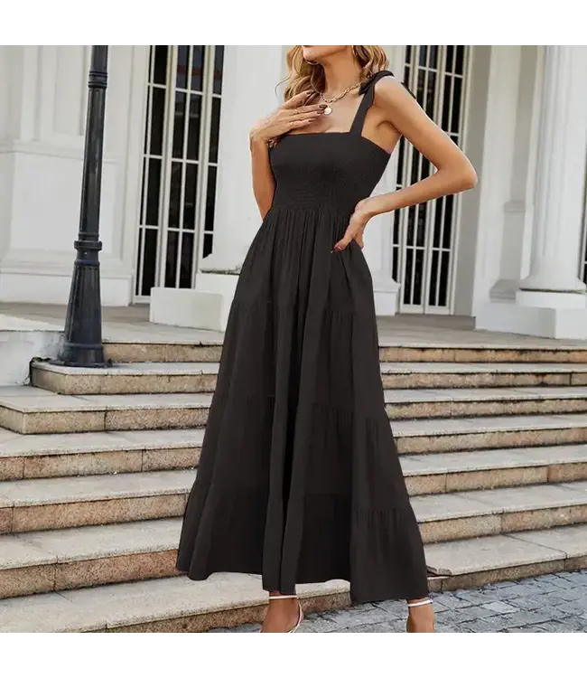 French Chic Printed Dress