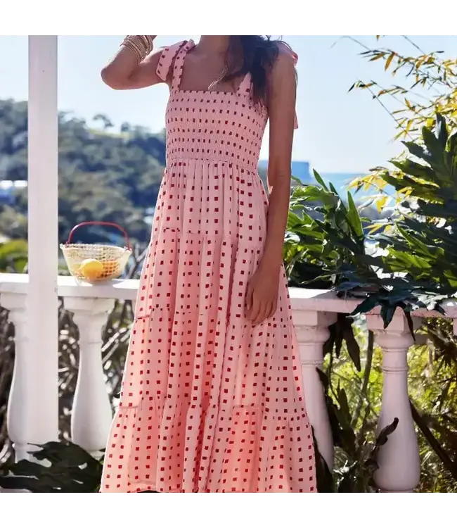 French Chic Printed Dress