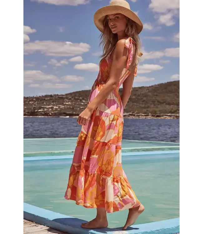 French Chic Printed Dress