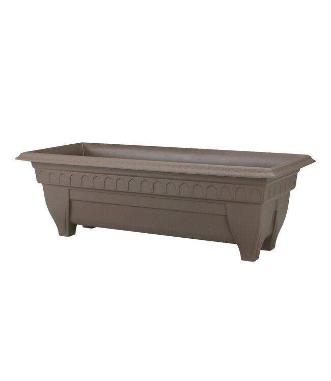 AZURA 27" Rectangular Patio Planter Cappuccino