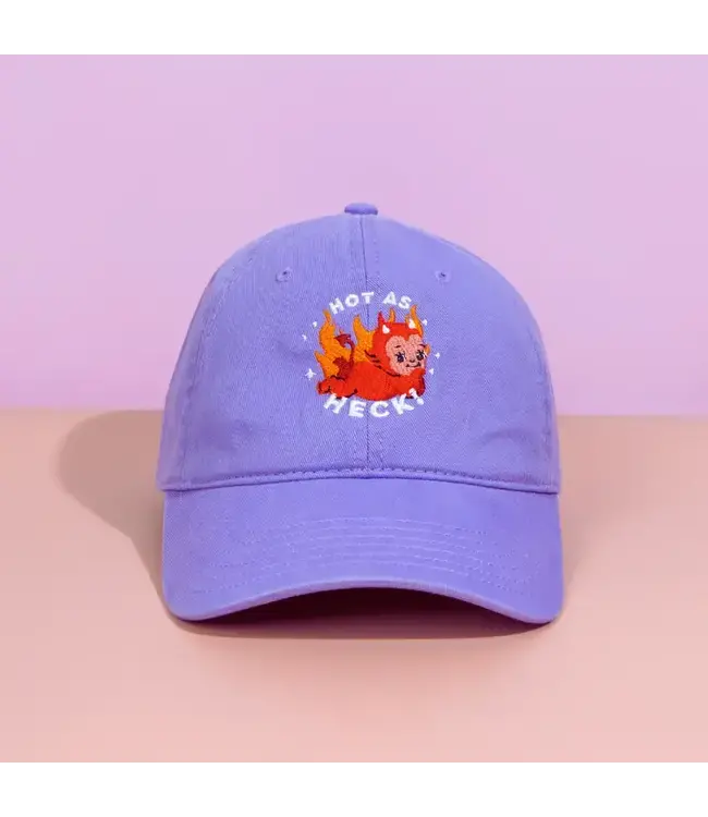 Hot As Heck Baseball Dad Hat