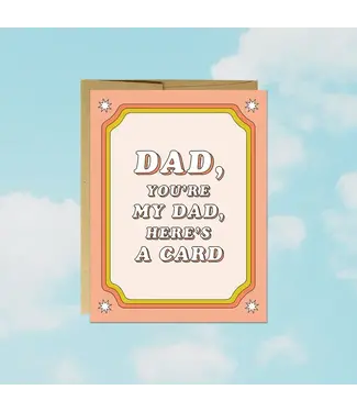 Party Mountain Paper co. No-Nonsense Dad Card