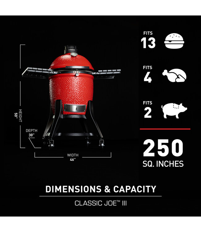 Classic Joe III w/ Cart, Hyperbolic Insert, Aluminum Side Shelves, Heat Def, D&C, Tools