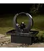 Outdoor Metal Fountain with LED Lights