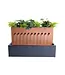 Zinc Metal Rectangle Fountain w/ Planter