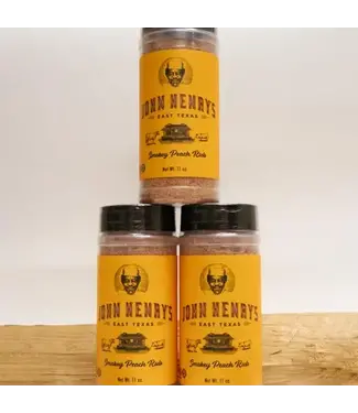John Henry's Store Smokey Peach Seasoning 11oz.