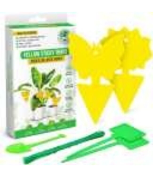 Yellow Sticky Traps for Plants- 20 PC