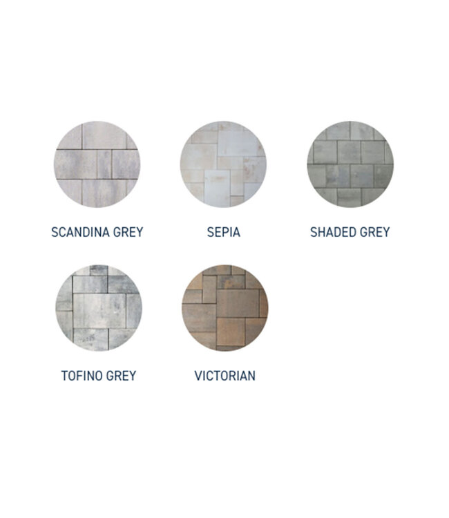 Belgard Dimensions12 3 Piece 80mm / Layer (12sqft)