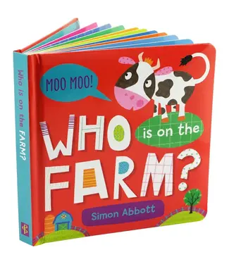 Peter Pauper Press Who is on the Farm? Board Book