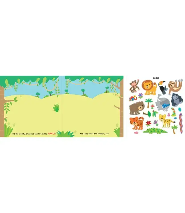 My First Sticker Book - Animals