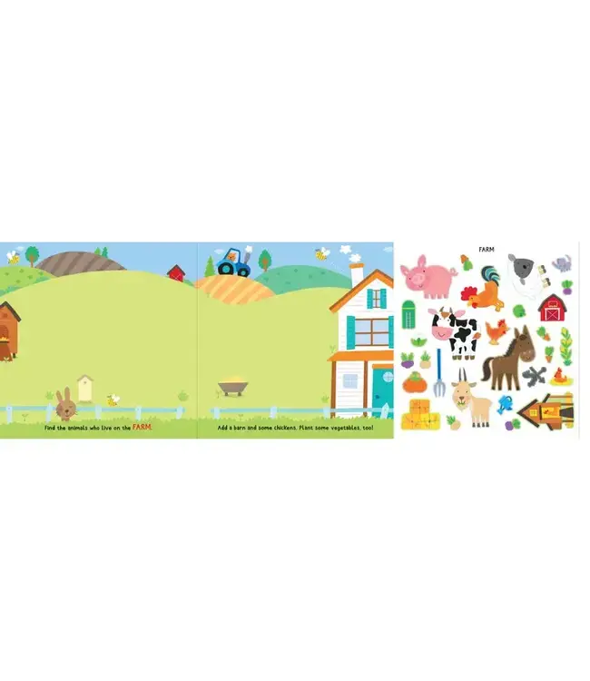 My First Sticker Book - Animals