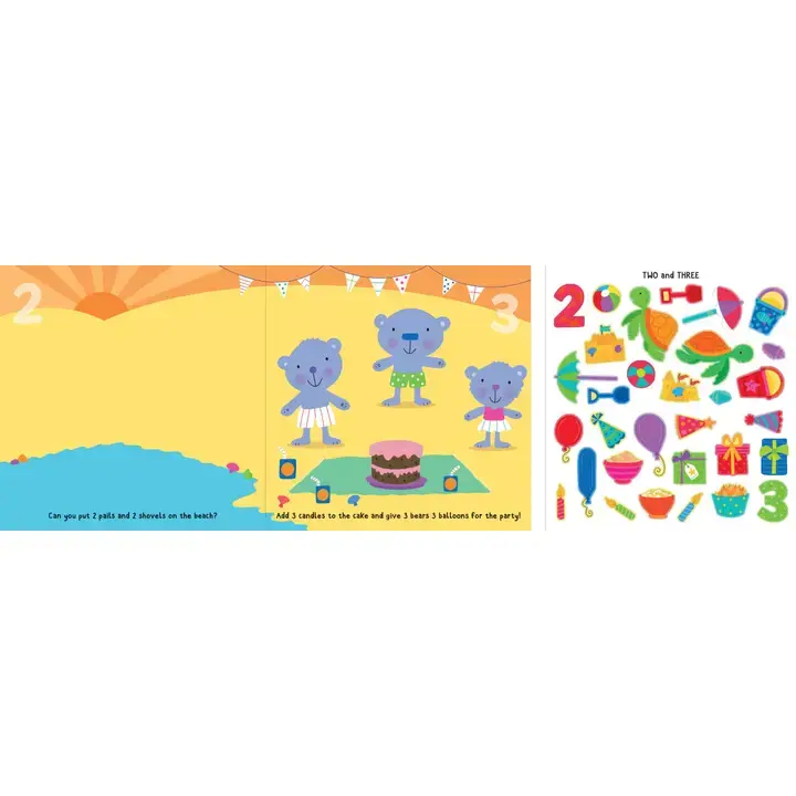 My First Sticker Book - Numbers - Livingstone Outdoor