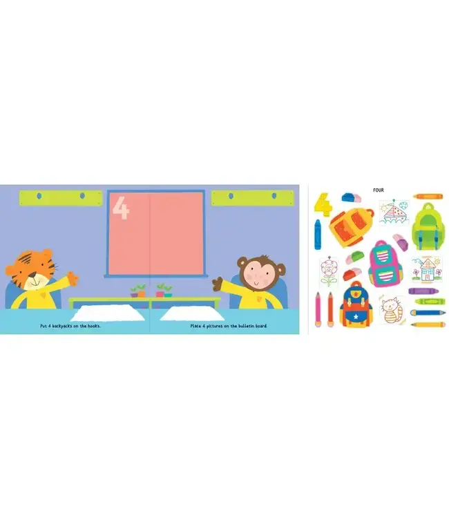 My First Sticker Book - Numbers