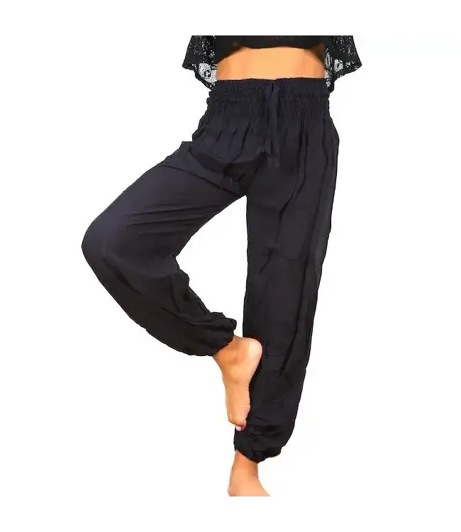 Simple Black Bali Pants