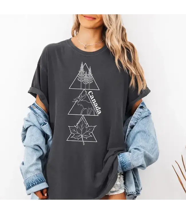 Geometric Canada Unisex T-Shirt
