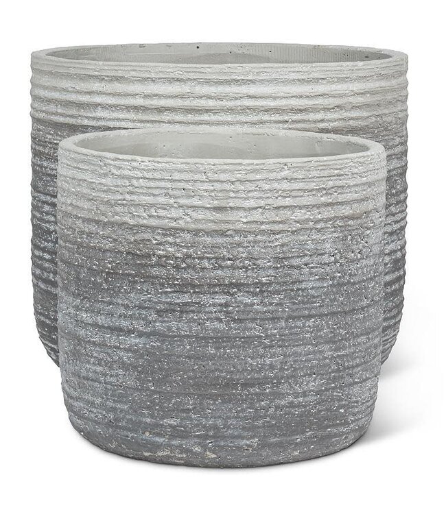 Grey Ombre Planter Large