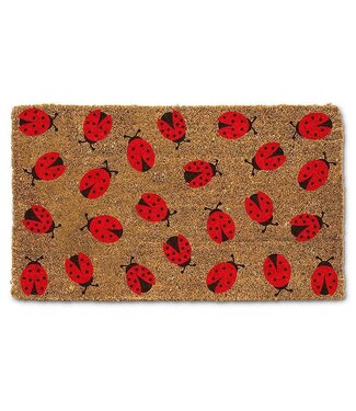 Abbott Collection Allover Ladybugs Doormat