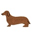 Dachsund Shaped Doormat
