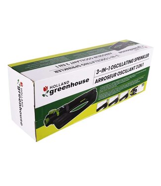 Holland Greenhouse 3-in-1 Oscillating Sprinkler