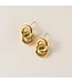 Linx Earrings Gold
