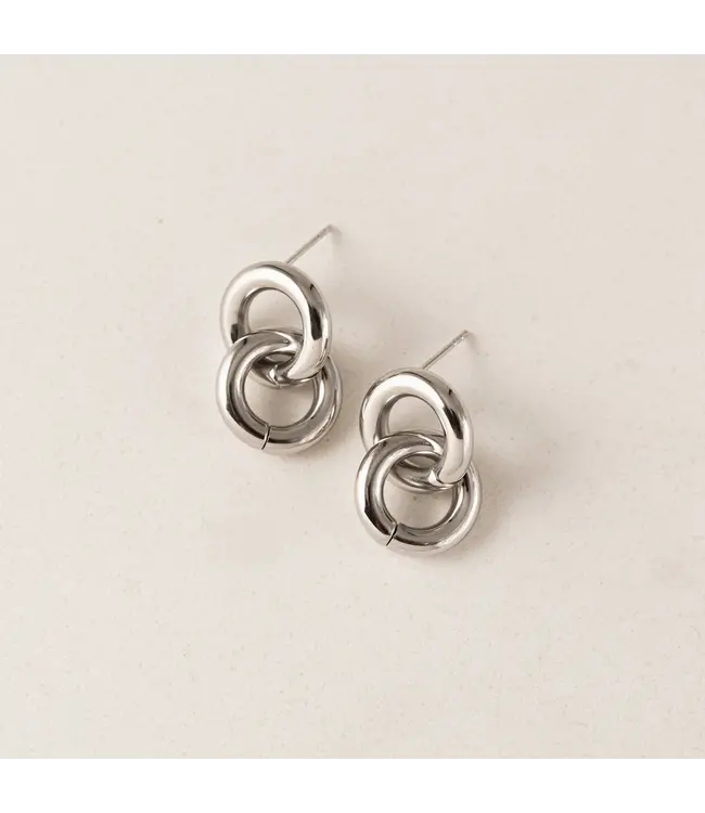 Linx Earrings Silver