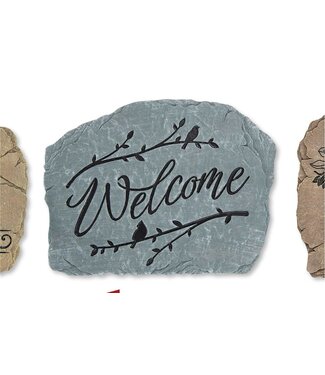 Carson Home & Gift Garden Stone Welcome