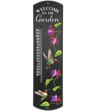 Carson Home & Gift Thermometer Welcome/Garden