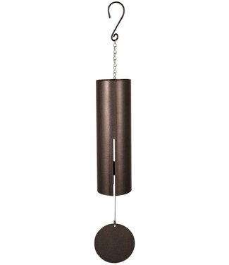 Carson Home & Gift Cyl Bell Lg 36" Black Fleck