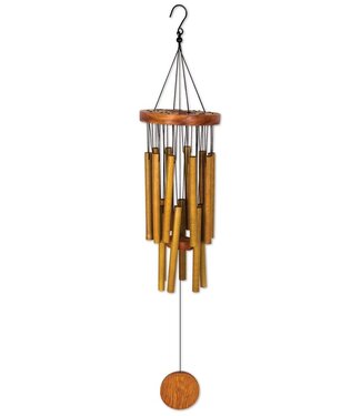 Carson Home & Gift Windchime Circle Bamboo
