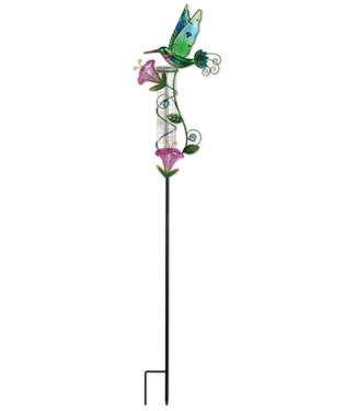 Carson Home & Gift Rain Gauge Hummingbird