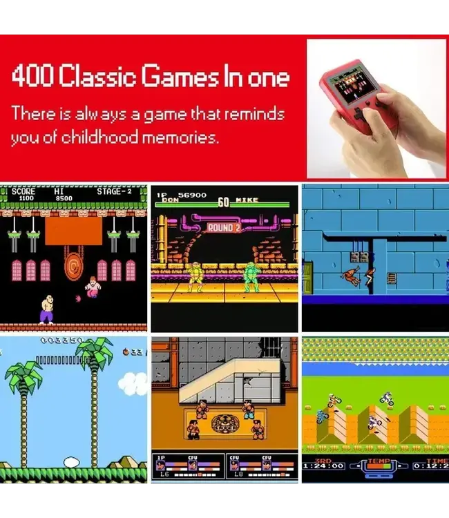 Retro Mini-Handheld Game Console