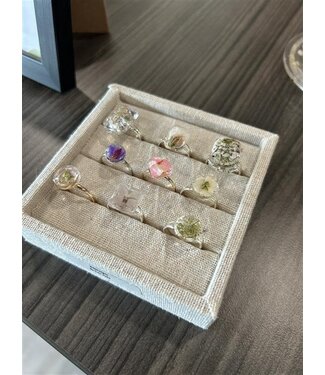 Wilted Wonders (C) Preserved Floral Rings