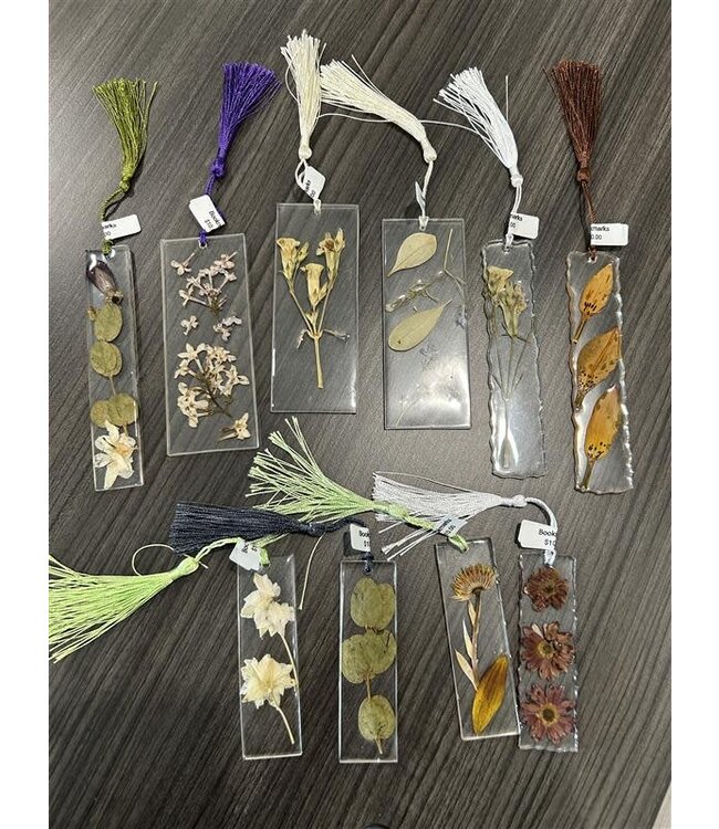 Preserved Floral Bookmarks
