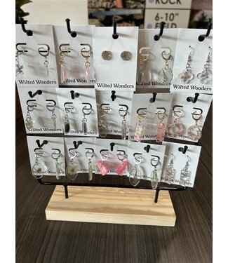 Wilted Wonders (C) Preserved Floral Earrings