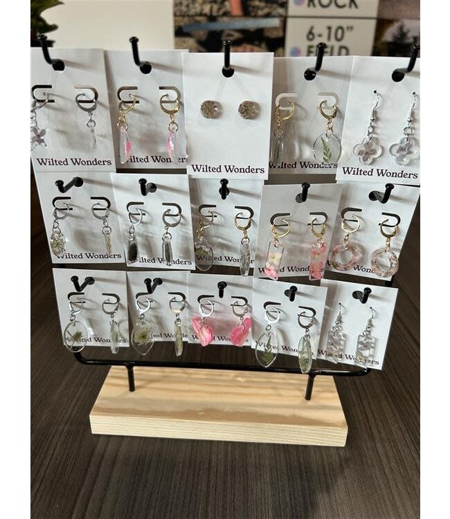 Preserved Floral Earrings