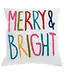 Polyester Embroidered Cushion (Merry & Bright)