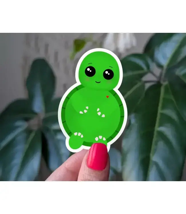 Turtle Vinyl Sticker