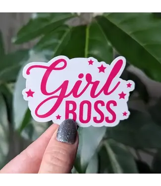 Moonlit Creations Girl Boss Vinyl Sticker