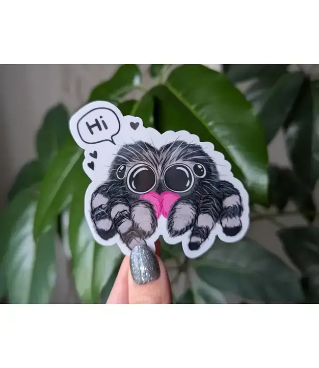 Cute Spider Vinyl Sticker