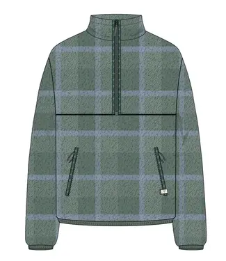 LIV Outdoor Men's Subzero 1/2 Zip Heavy Fleece Pullover
