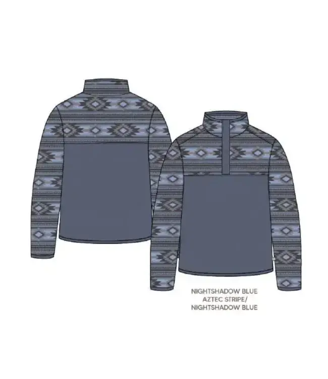 Boys Subzero Heavy Fleece Snap Tee